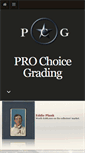 Mobile Screenshot of prochoicegrading.com